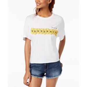Carbon Copy Womens Slice Of Graphic T-Shirt Size M